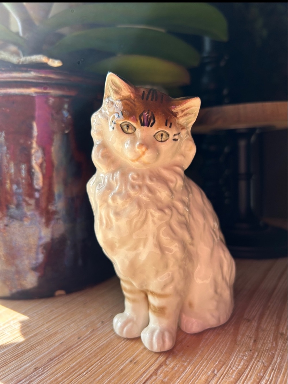 Vintage Persian Cat Figurine.